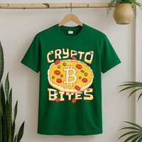 Crypto Bites Bitcoin Pizza T-Shirt