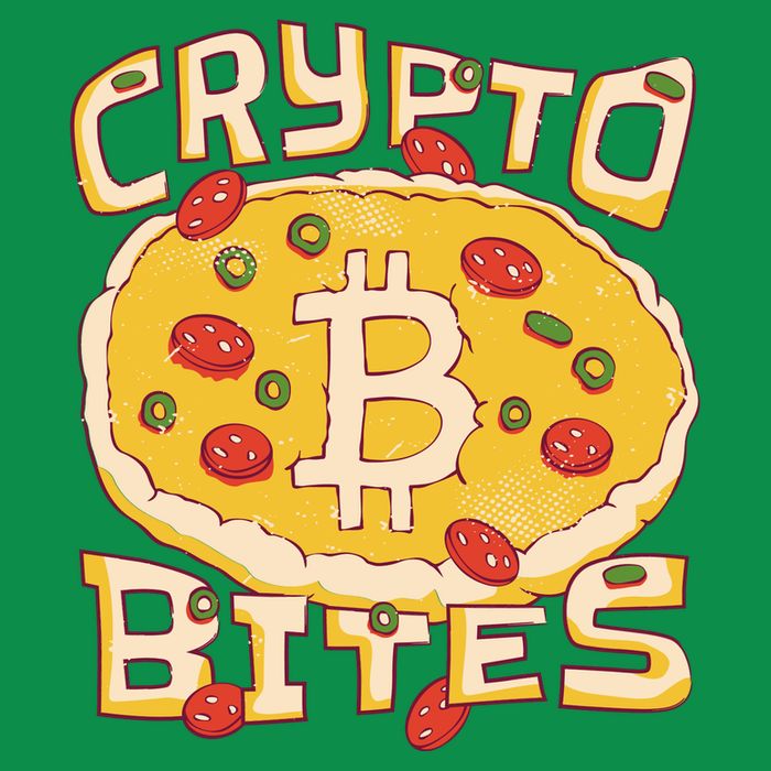Crypto Bites Bitcoin Pizza T-Shirt