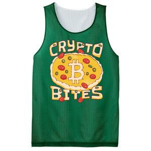 Crypto Bites Bitcoin Pizza Mesh Reversible Basketball Jersey Tank