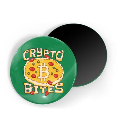 Crypto Bites Bitcoin Pizza Magnet