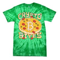 Crypto Bites Bitcoin Pizza Tie-Dye T-Shirt