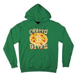 Crypto Bites Bitcoin Pizza Tall Hoodie