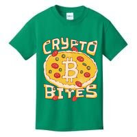 Crypto Bites Bitcoin Pizza Kids T-Shirt