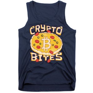 Crypto Bites Bitcoin Pizza Tank Top