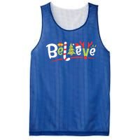 Christmas Believe Boys Girls Santa Hat Xmas Tree Antlers Gift Mesh Reversible Basketball Jersey Tank