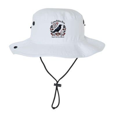 Crows Before Bros Support Your Local Murder Legacy Cool Fit Booney Bucket Hat