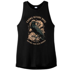 Crows Before Bros Ladies PosiCharge Tri-Blend Wicking Tank