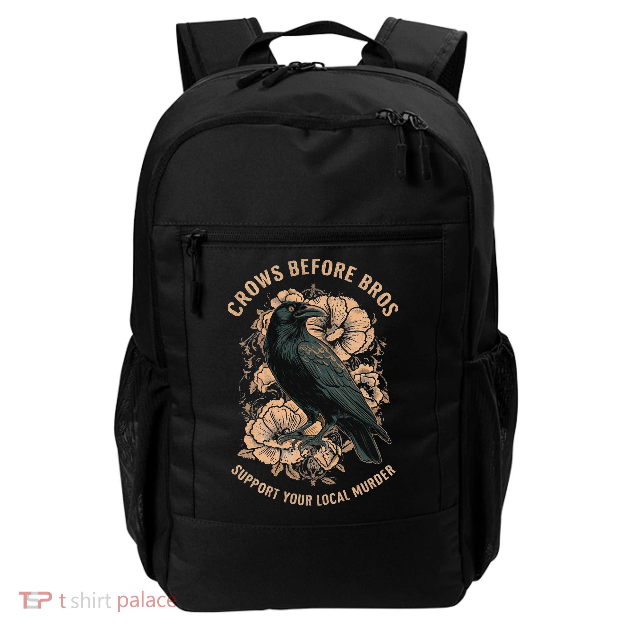 Crows Before Bros Daily Commute Backpack