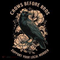 Crows Before Bros Daily Commute Backpack