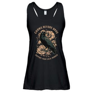 Crows Before Bros Ladies Essential Flowy Tank