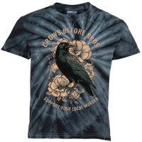 Crows Before Bros Kids Tie-Dye T-Shirt