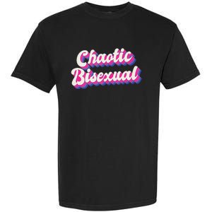 Chaotic Bisexual Bi LGBT Bisexual Pride Garment-Dyed Heavyweight T-Shirt