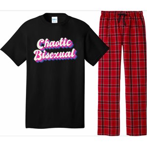 Chaotic Bisexual Bi LGBT Bisexual Pride Pajama Set