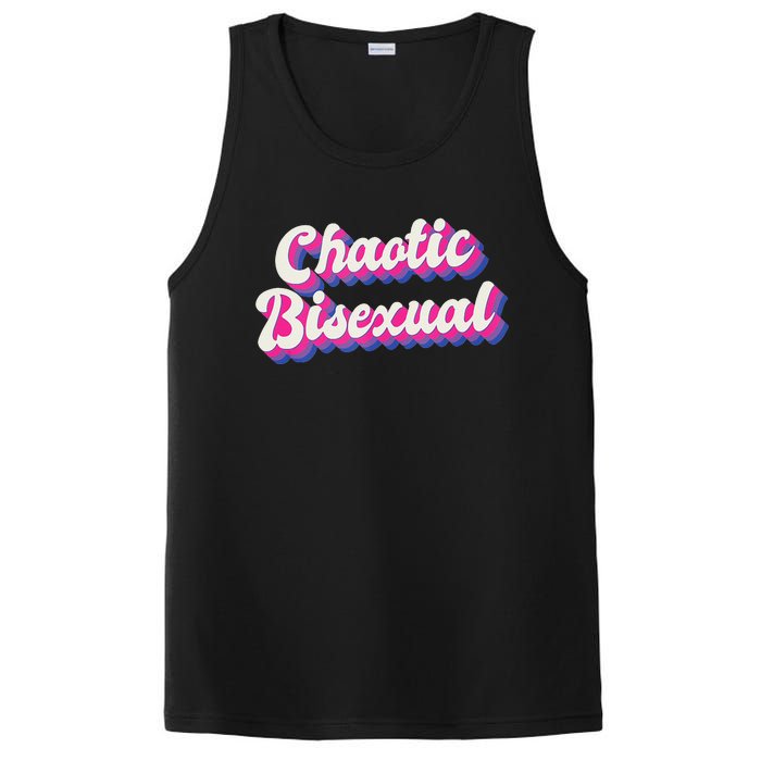 Chaotic Bisexual Bi LGBT Bisexual Pride PosiCharge Competitor Tank