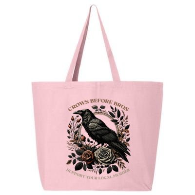 Crows Before Bros Support Your Local Murder 25L Jumbo Tote