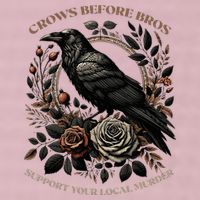 Crows Before Bros Support Your Local Murder 25L Jumbo Tote