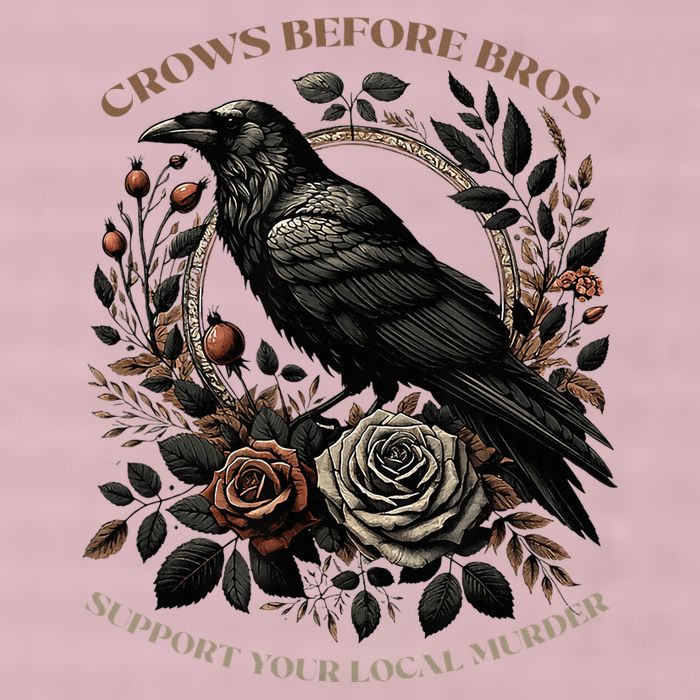 Crows Before Bros Support Your Local Murder 25L Jumbo Tote