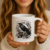 Crows Before Bros Support Your Local Murder Mug