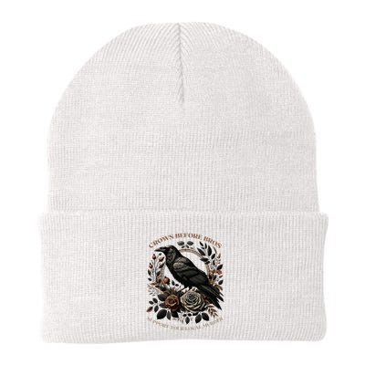 Crows Before Bros Support Your Local Murder Beanie