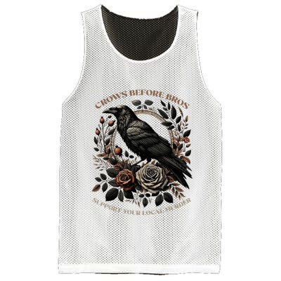 Crows Before Bros Support Your Local Murder Mesh Reversible Basketball Jersey Tank