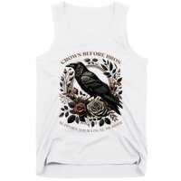 Crows Before Bros Support Your Local Murder Tank Top