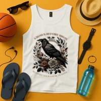 Crows Before Bros Support Your Local Murder Tank Top