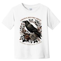 Crows Before Bros Support Your Local Murder Toddler T-Shirt