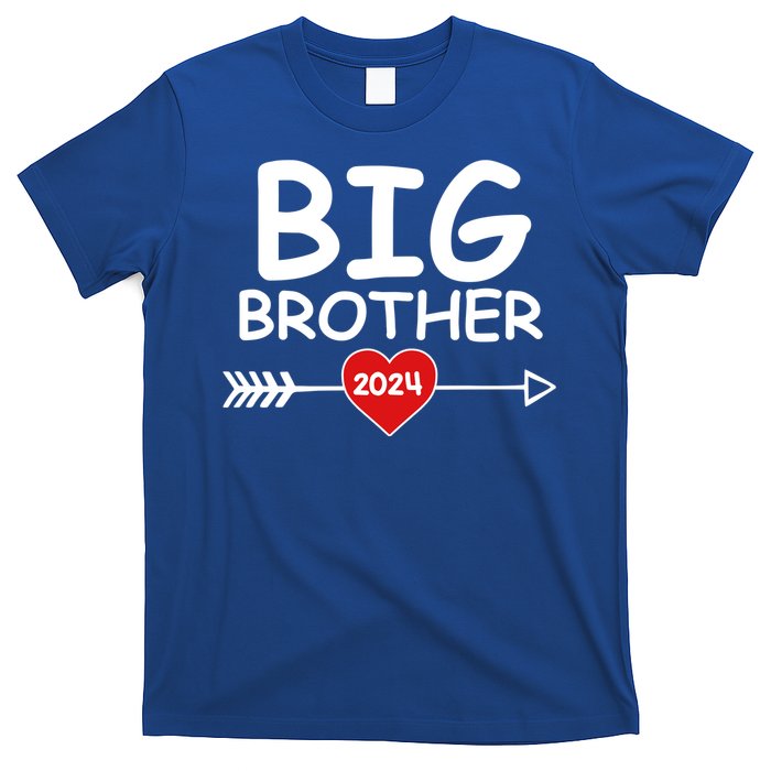 Cute Big Brother 2024 Arrow Heart T-Shirt