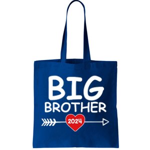 Cute Big Brother 2024 Arrow Heart Tote Bag