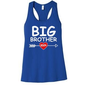 Cute Big Brother 2024 Arrow Heart Women's Racerback Tank