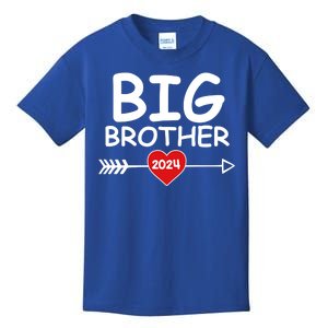 Cute Big Brother 2024 Arrow Heart Kids T-Shirt