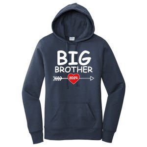 Cute Big Brother 2024 Arrow Heart Women's Pullover Hoodie