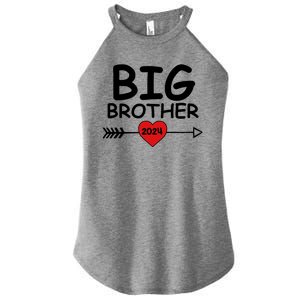 Cute Big Brother 2024 Arrow Heart Women's Perfect Tri Rocker Tank