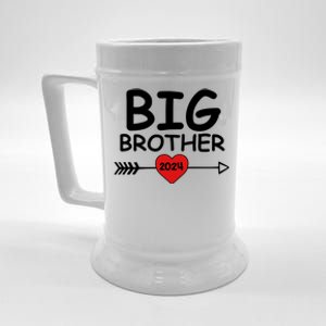 Cute Big Brother 2024 Arrow Heart Beer Stein