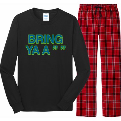 Charles Barkley Bring Ya Ass Long Sleeve Pajama Set