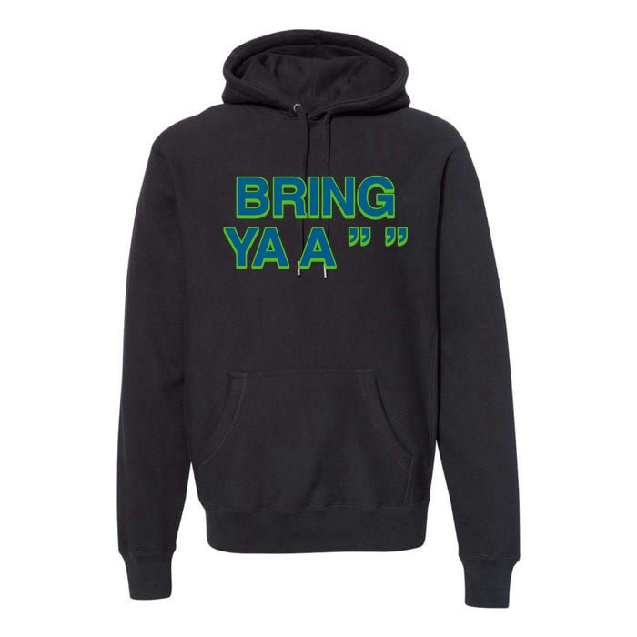 Charles Barkley Bring Ya Ass Premium Hoodie