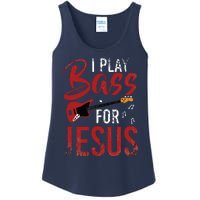 Christian Bassist Bass Player Jesus Bass Guitar Ladies Essential Tank