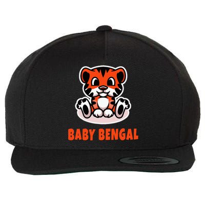 Cute Baby Bengal Wool Snapback Cap