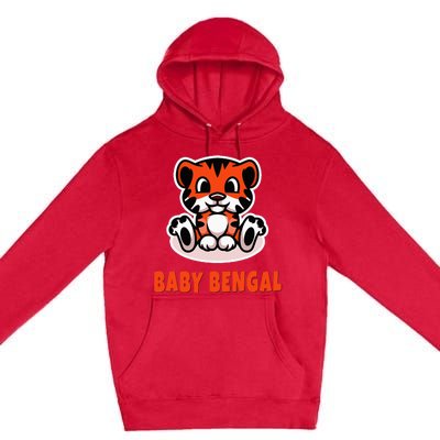 Cute Baby Bengal Premium Pullover Hoodie