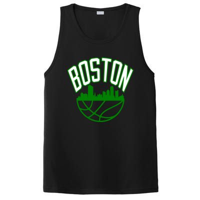 Boston Basketball Jersey Team PosiCharge Competitor Tank