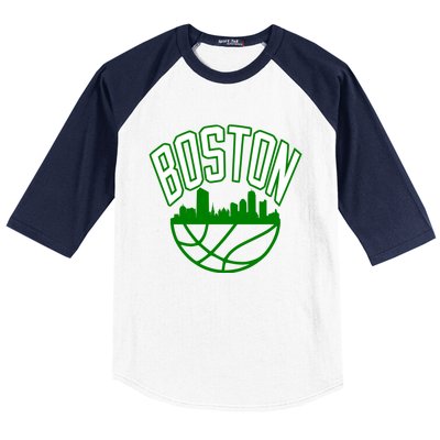 Boston Basketball Jersey Team Baseball Sleeve Shirt