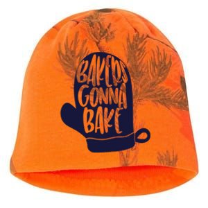 Cute Baking Bakers Mitt Gift Bakers Gonna Bake Gift Kati - Camo Knit Beanie