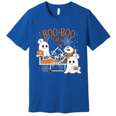 Cool Boo Boo Crew Ghost Doctor Paramedic Nurse Halloween Gift Premium T-Shirt