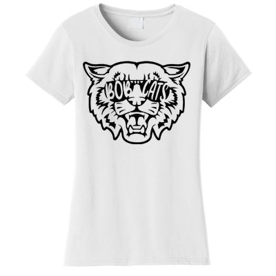 Cool Bobcat Bobcats Sunglasses Animal Lover Women's T-Shirt