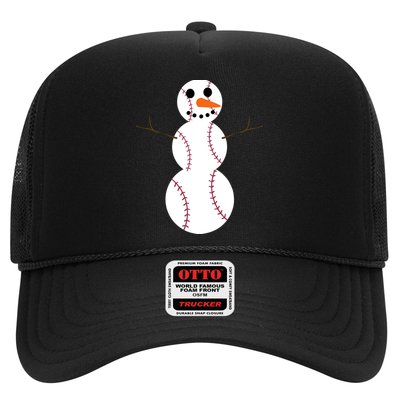 Christmas Baseball Ball Snowman Funny Sport Xmas Boys Hat