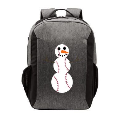 Christmas Baseball Ball Snowman Funny Sport Xmas Boys Vector Backpack