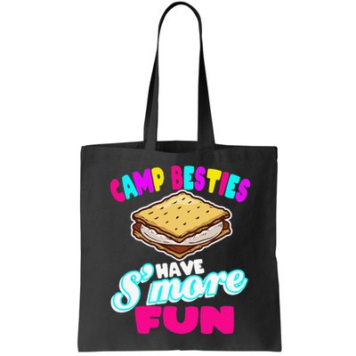Camp Besties Best Friend Summer Camping Funny Smore Fun Bag