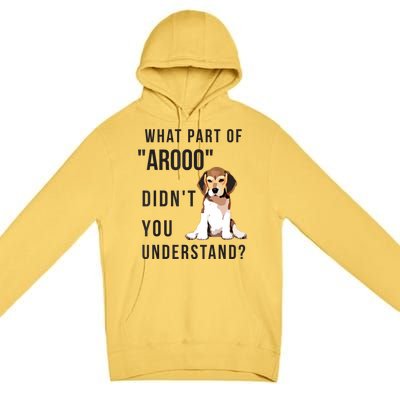 Chicky Beagles Beagles Gift Premium Pullover Hoodie