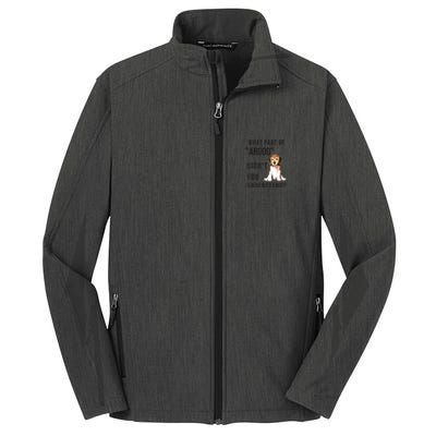 Chicky Beagles Beagles Gift Core Soft Shell Jacket