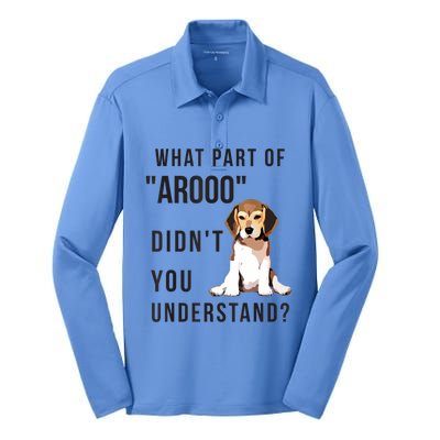 Chicky Beagles Beagles Gift Silk Touch Performance Long Sleeve Polo